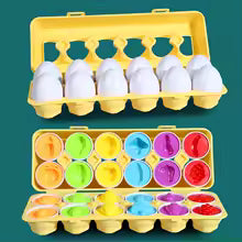 Montessori Geometric Eggs🥚🤩