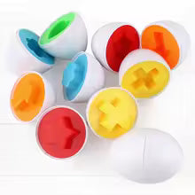 Montessori Geometric Eggs🥚🤩