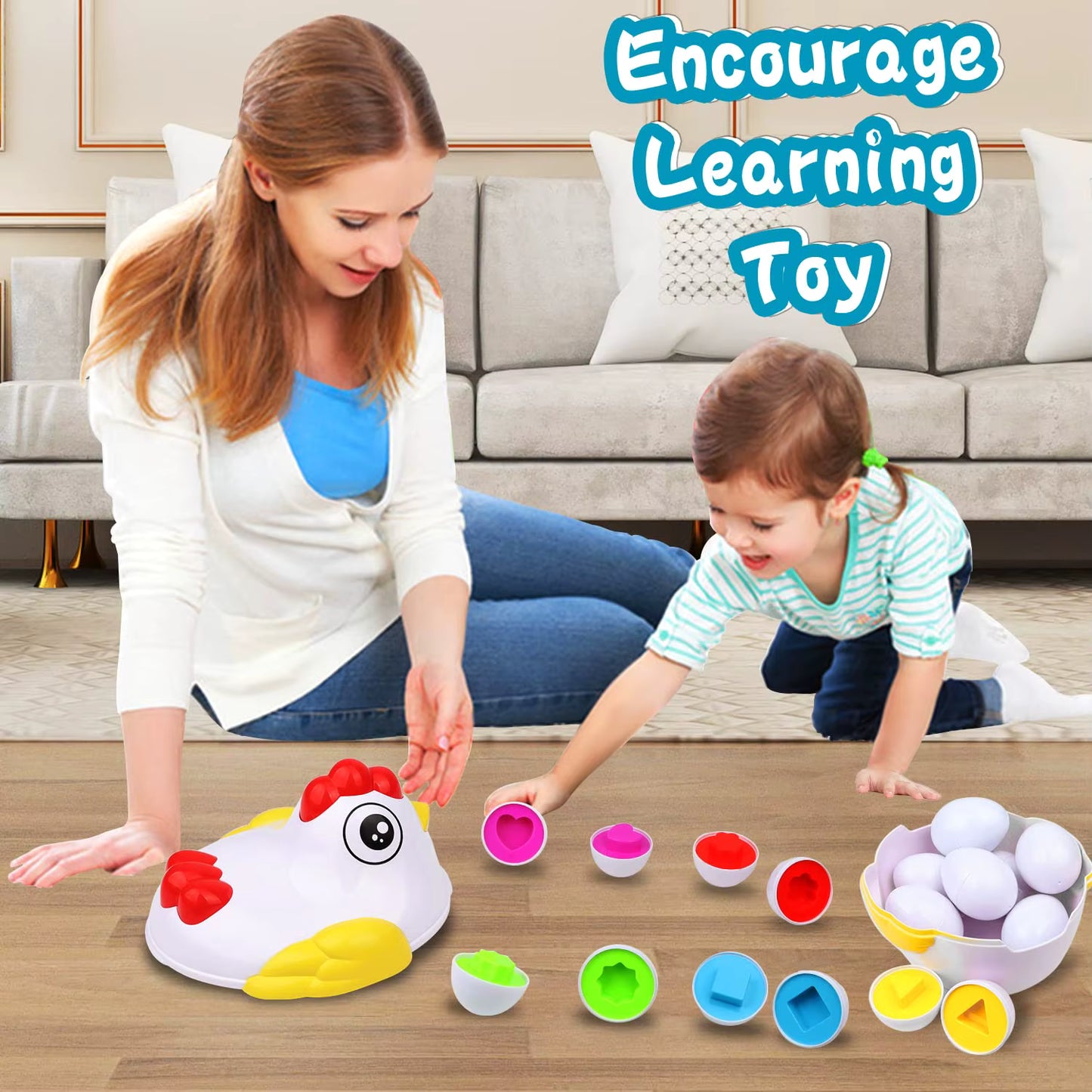 Montessori Geometric Eggs🥚🤩