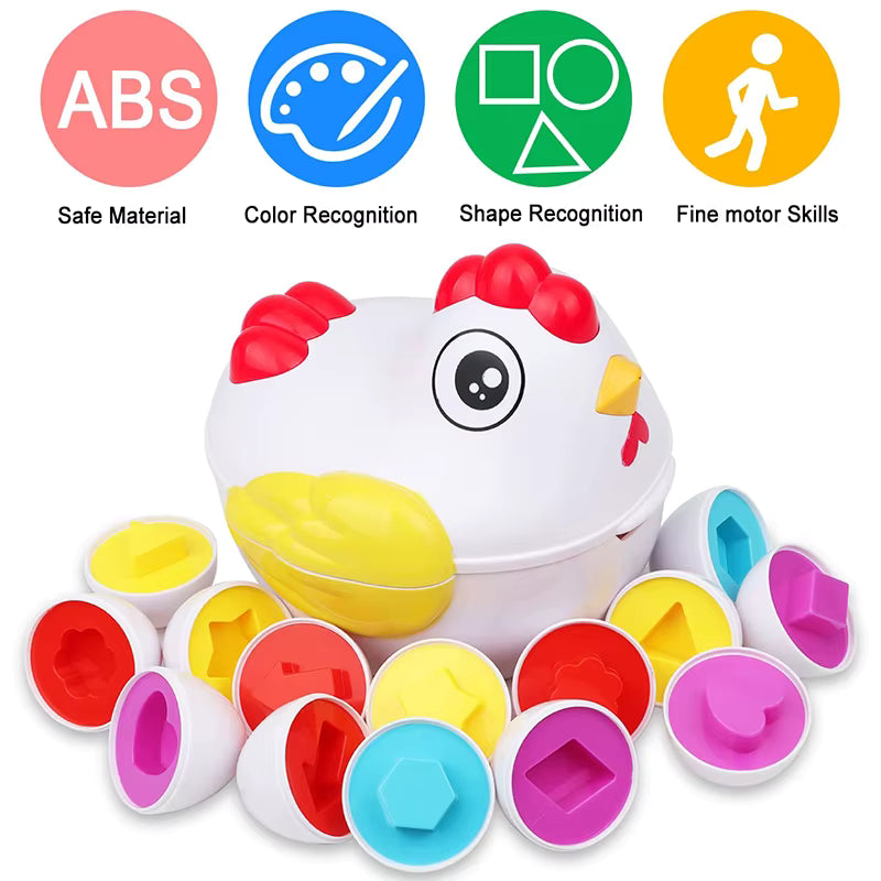 Montessori Geometric Eggs🥚🤩