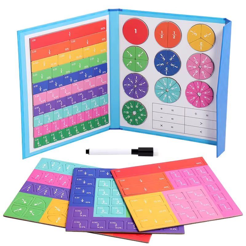 Magnet Montessori Fraction Puzzle