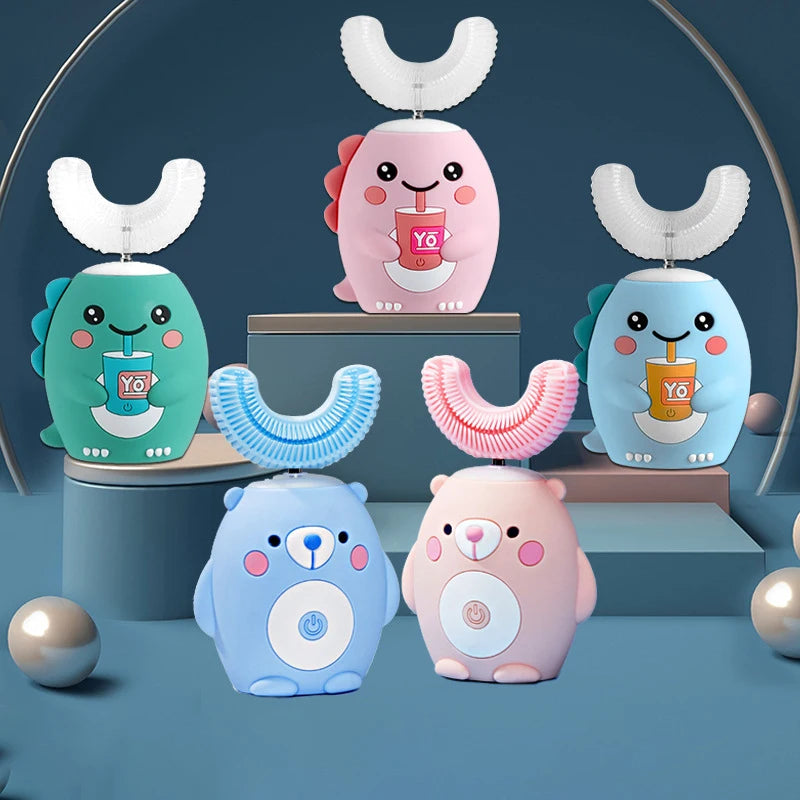 360° Sonic Electric Toothbrush for Kids 💖